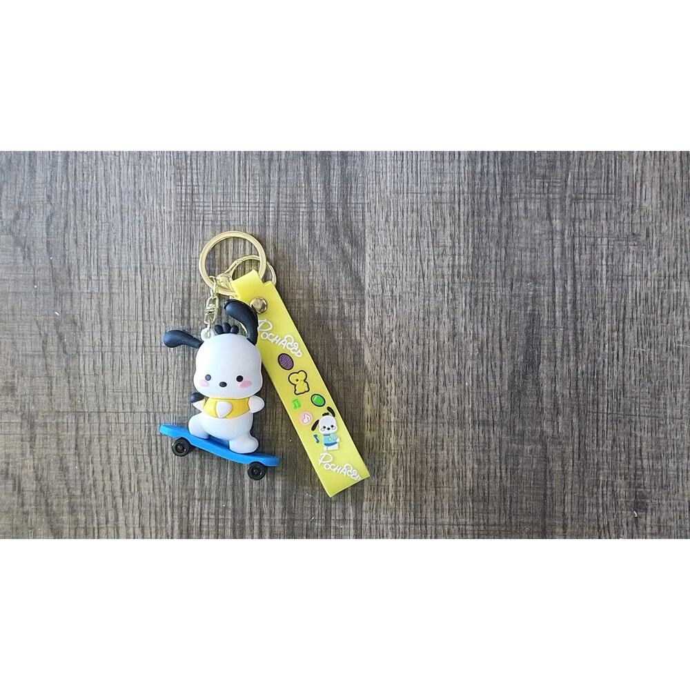 #7120 Hello Kitty & Friends Pochacco PVC Keychain
